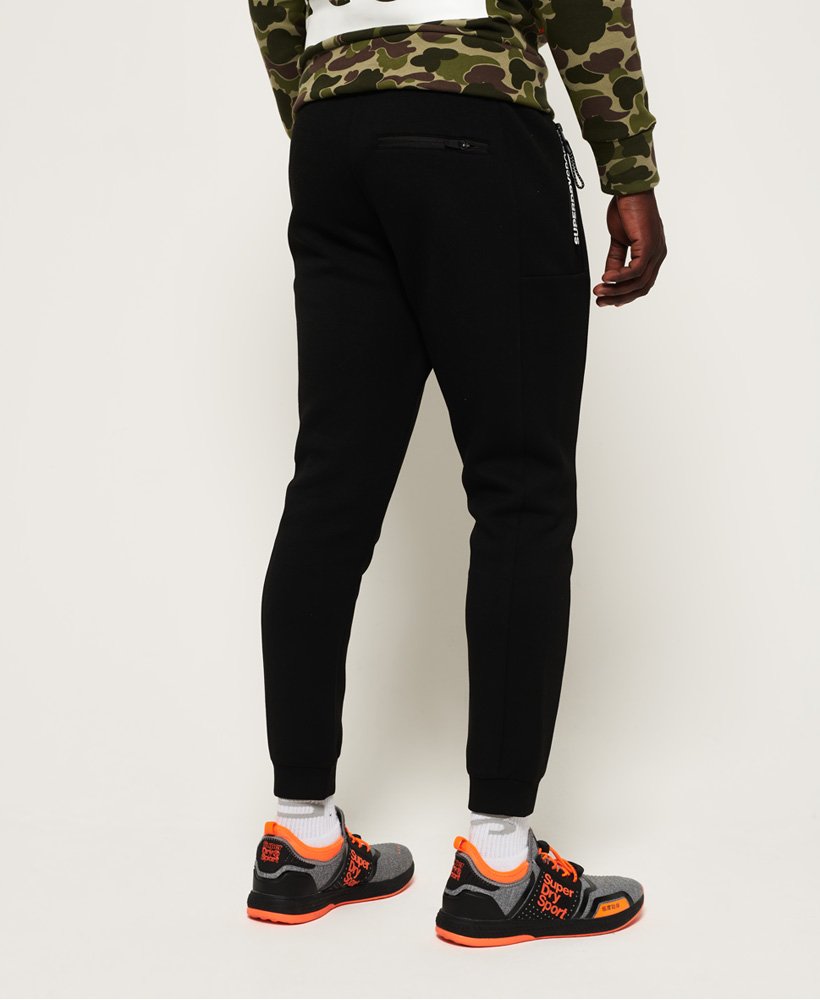 Mens - Core Gym Tech Joggers in Black | Superdry
