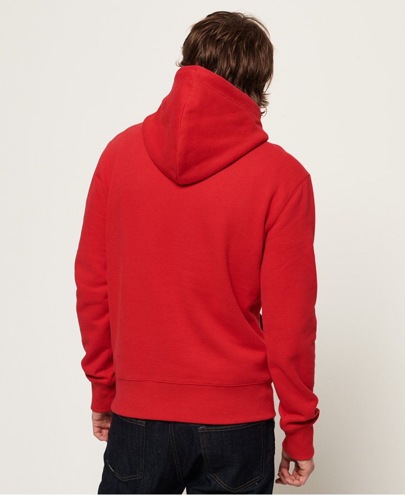 Mens - Collective Hoodie in Rouge Red | Superdry UK
