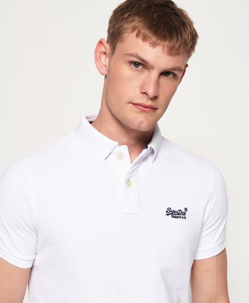 Superdry Classic Pique Short Sleeve Polo Shirt - Mens Mens  Winter-exclusives-3