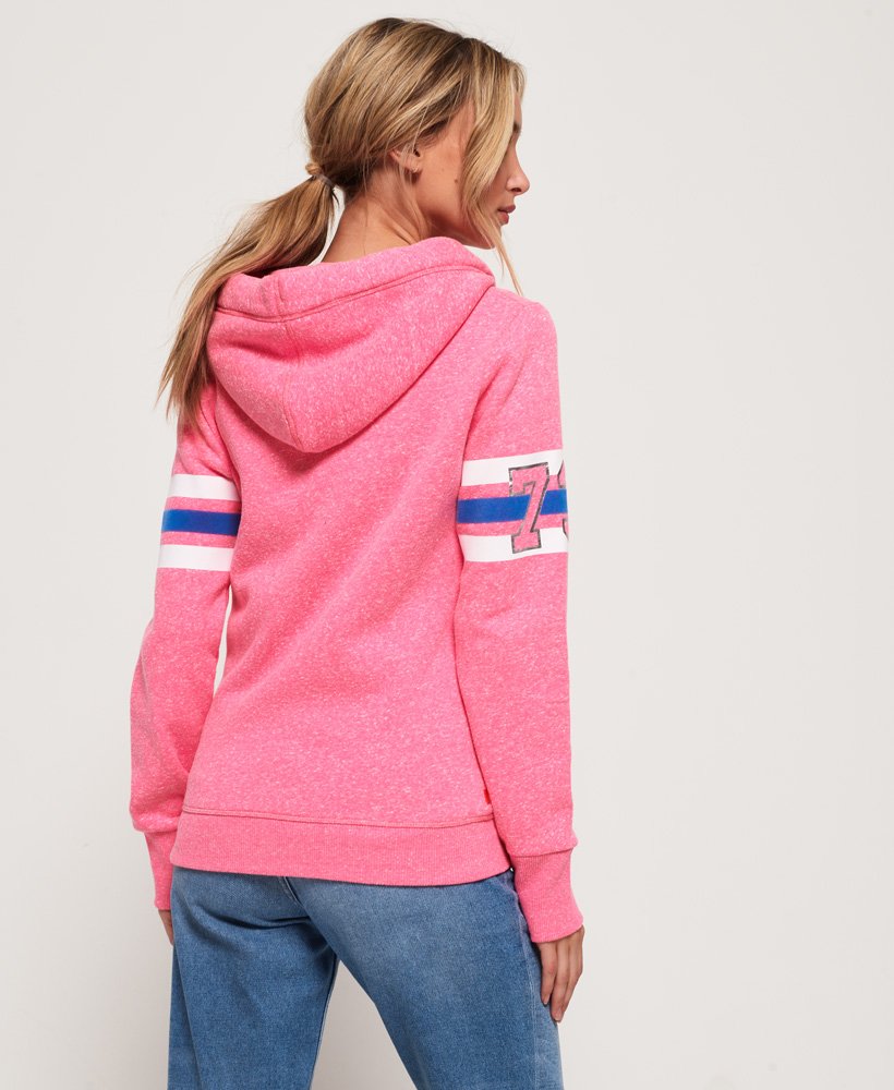 Superdry Standard Co Shimmer Zip Hoodie - Women's Hoodies and Sweatshirts