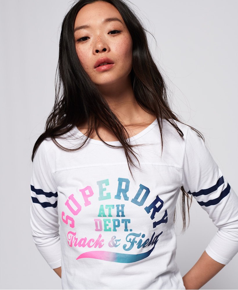 superdry baseball t shirt