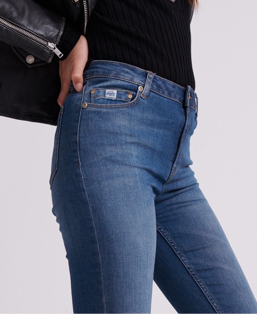 Womens - Sophia Skinny Jeans in Ultra Blue | Superdry UK