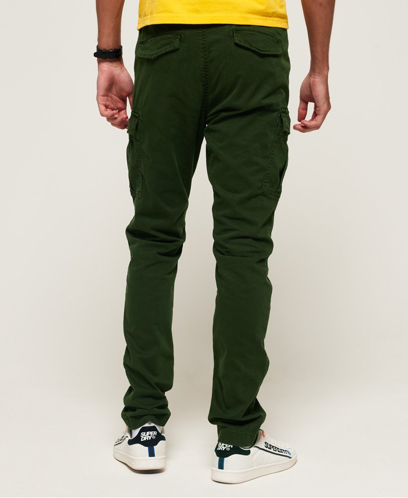Mens - Surplus Cargo Trousers in Green | Superdry UK