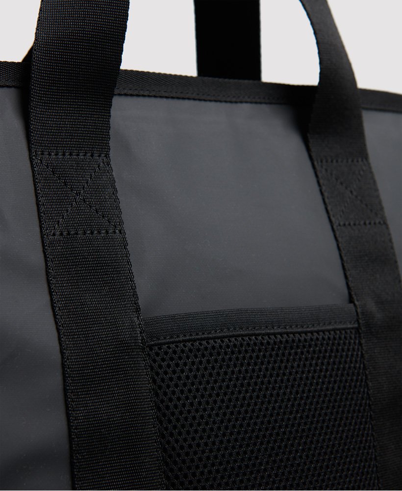 Men’s - Commuter Tarp Tote Bag in Black | Superdry