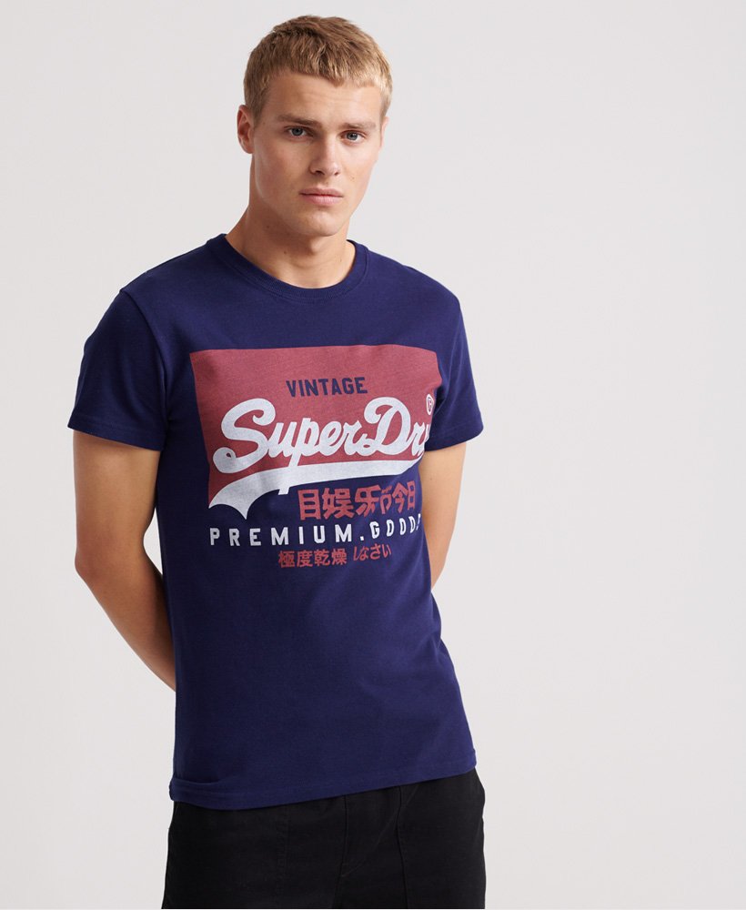 Mens - Organic Cotton Vintage Logo T 