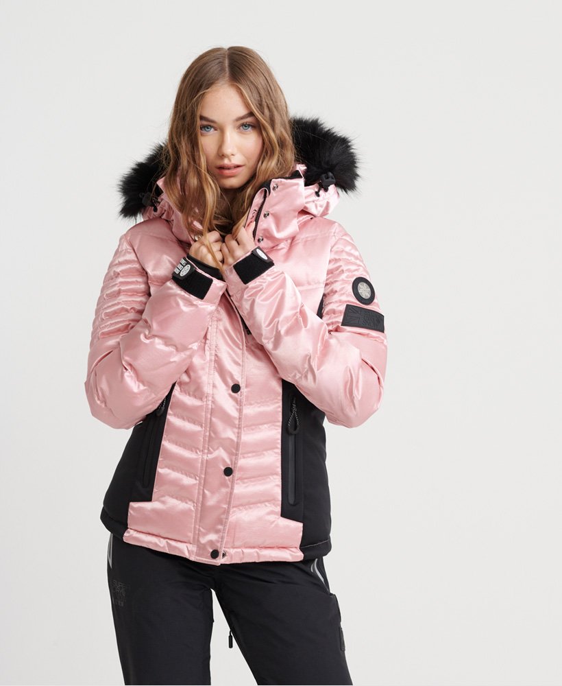 Superdry Luxe Snow Puffer Jacket - Women's Jackets and Coats