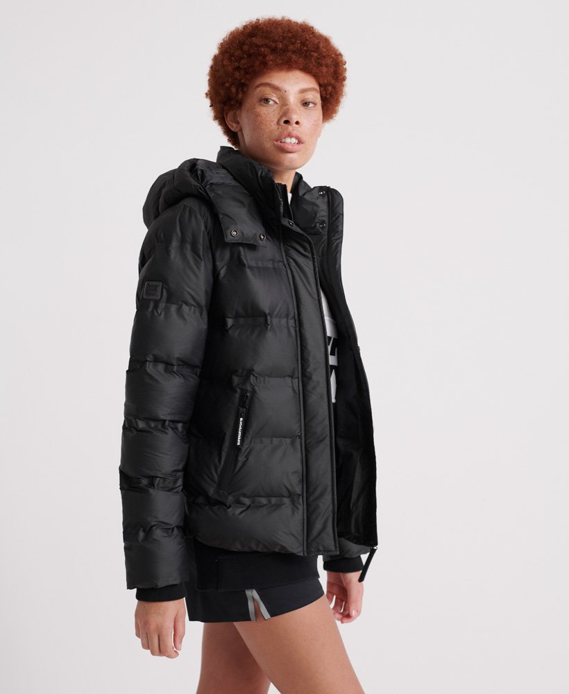 Womens - Koanda Puffer Jacket in Black | Superdry UK