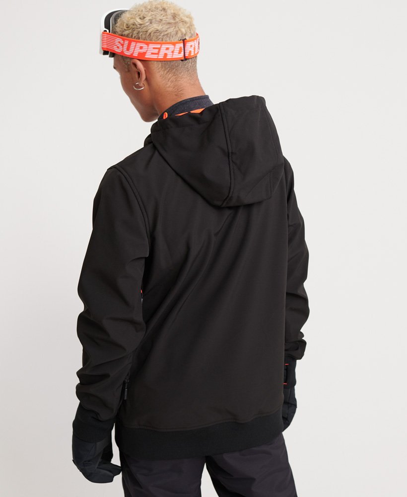 half zip snowboard jacket