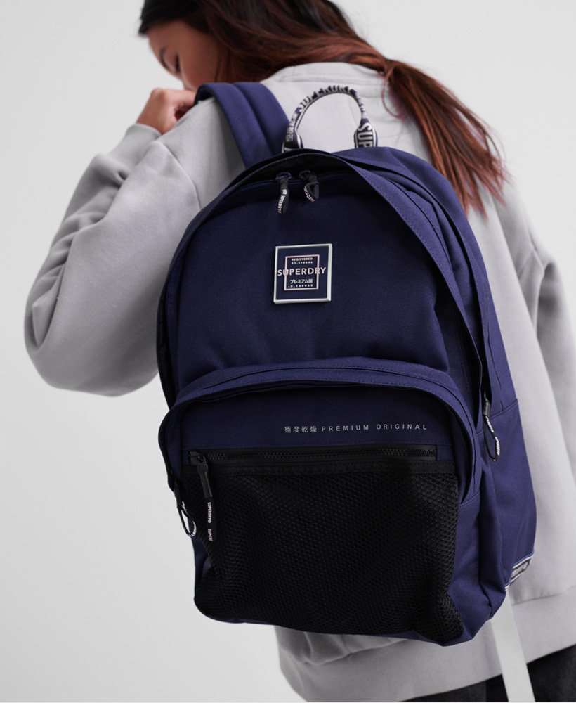 womens navy backpack