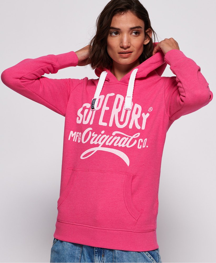 ziek Hertogin Champagne Dames MFG hoodie Roze | Superdry BE-NL