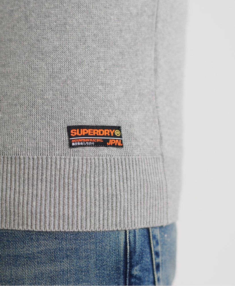 Superdry Downhill Racer Henley genser Herre Gensere Superdry Downhill Racer Henley genser Herre Gensere