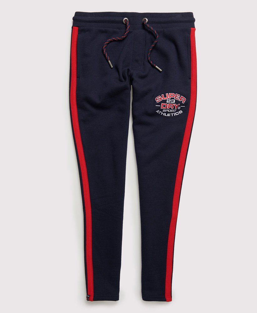 Mens Heritage Applique Joggers in Rich Navy Superdry