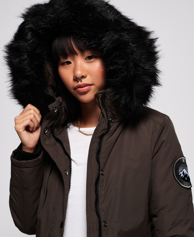Superdry Everest Parka Jacket - Women's Outlet Womens Jackets