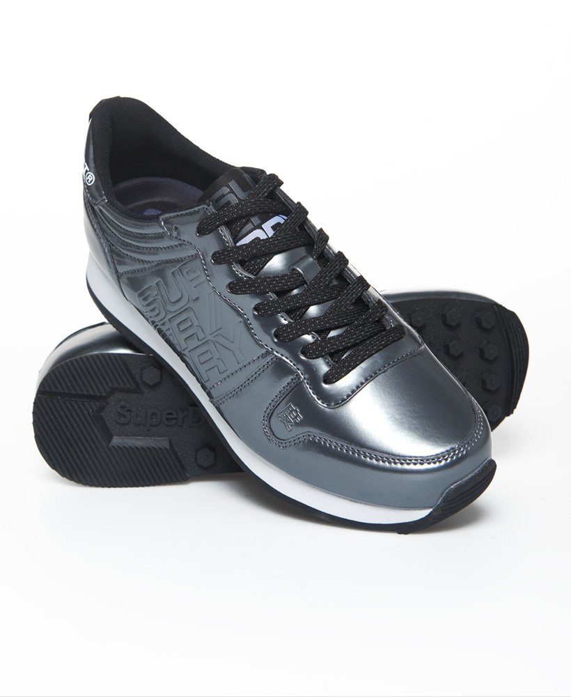 pewter trainers