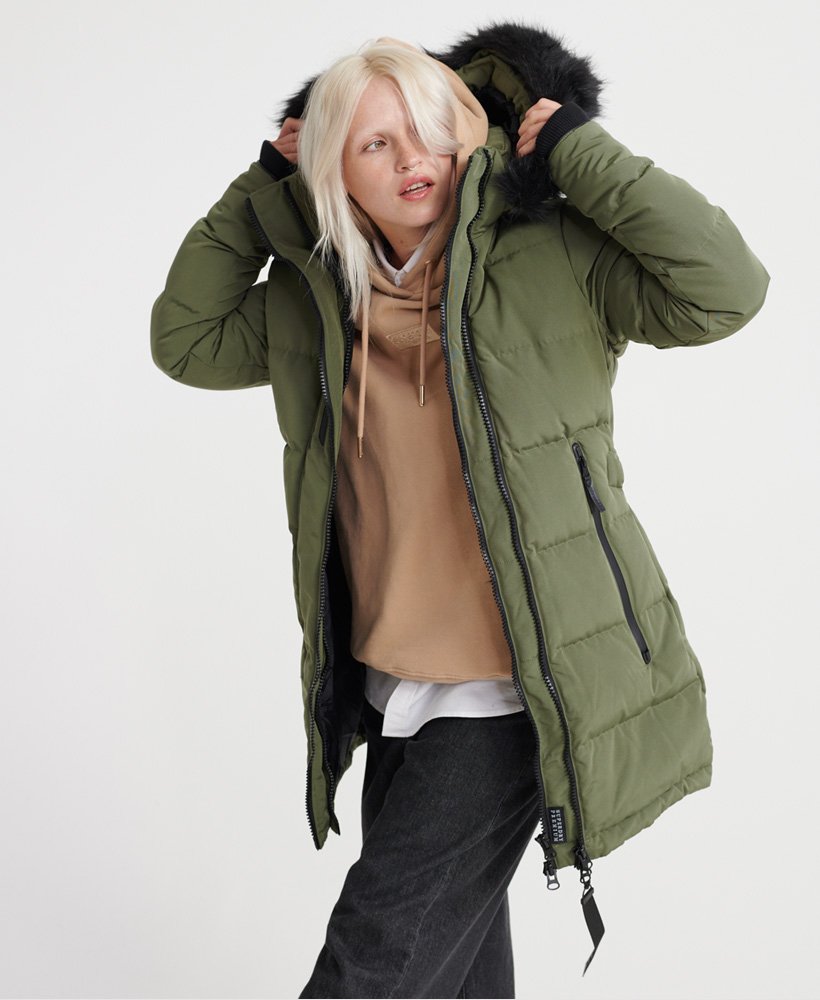 premium down peak jacket superdry