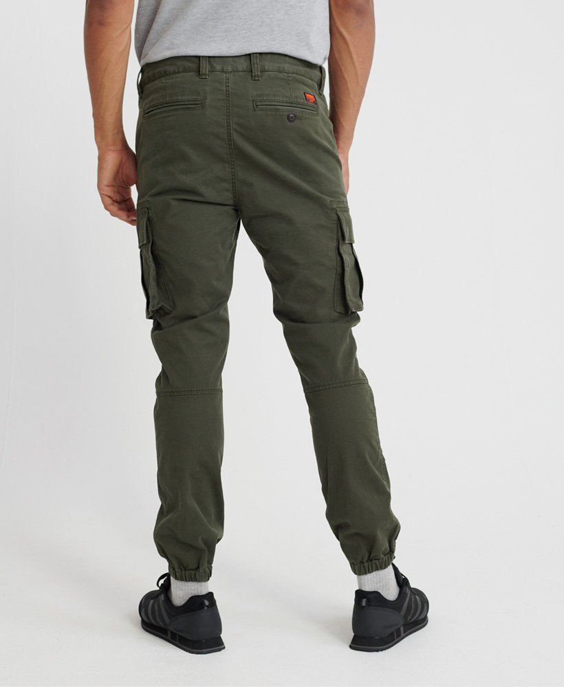 Mens - Recruit Flight Grip Trousers in Four Leaf Clover | Superdry UK