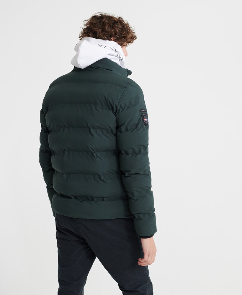 Men's Ultimate Radar Quilt Puffer jacket in Green | Superdry CA-EN