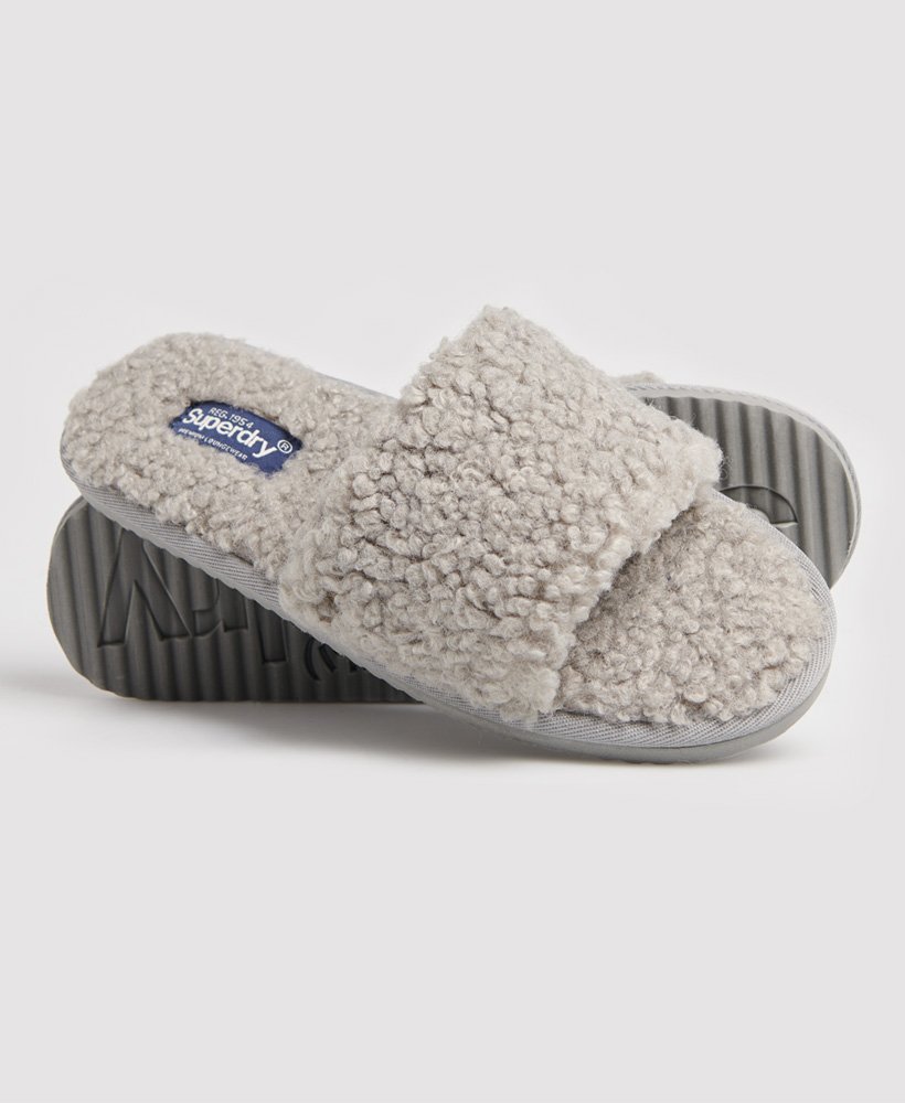 black and grey ugg slippers