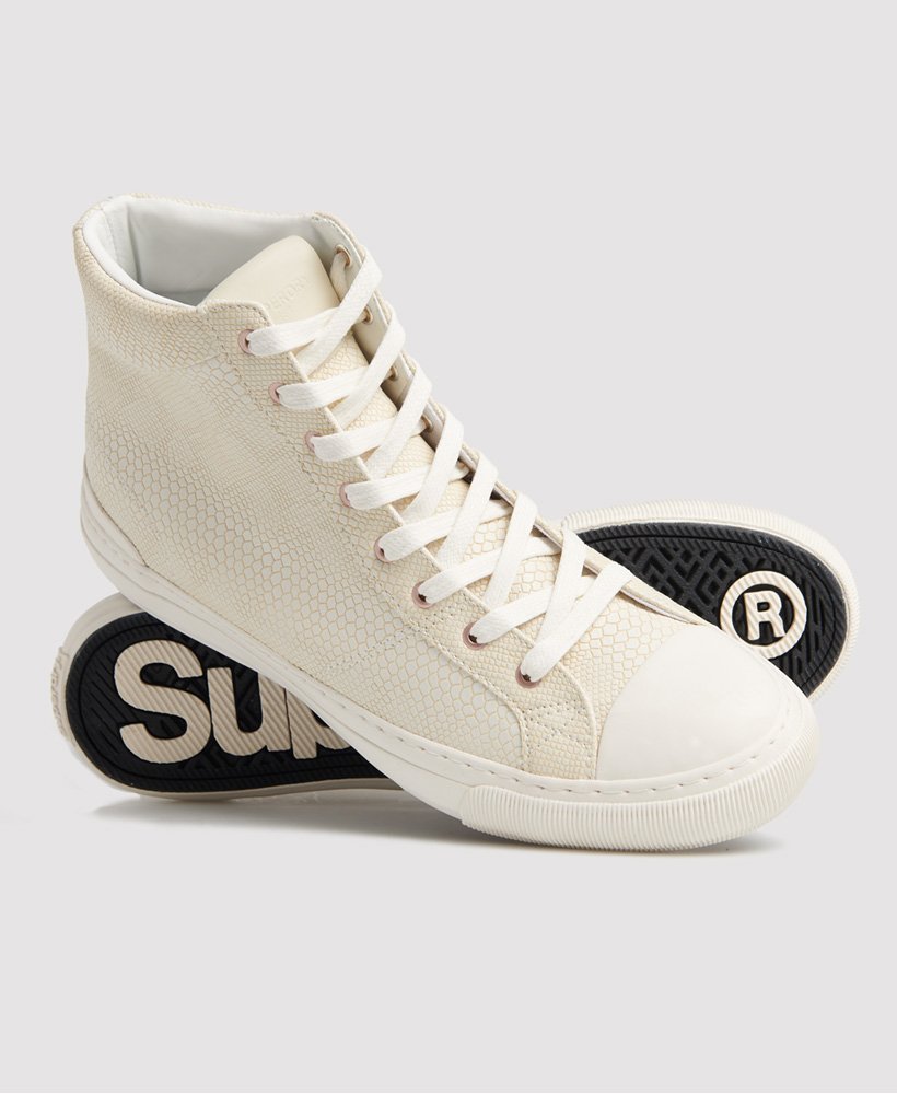 womens white superdry trainers