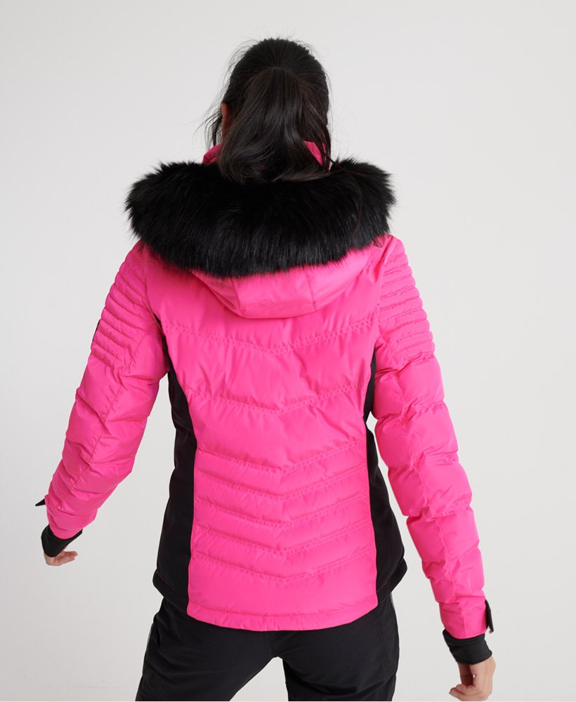 Superdry hot sale pink jacket