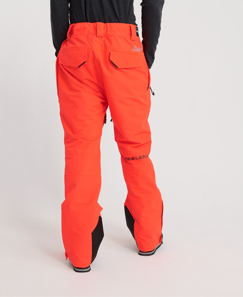Mens - Pro Racer Rescue Pants in Volcanic Orange | Superdry UK