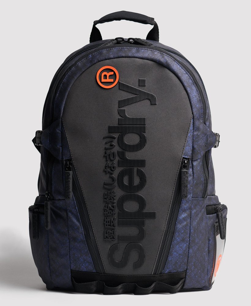 Mens - Misty Tarp Backpack in Blue Aop | Superdry