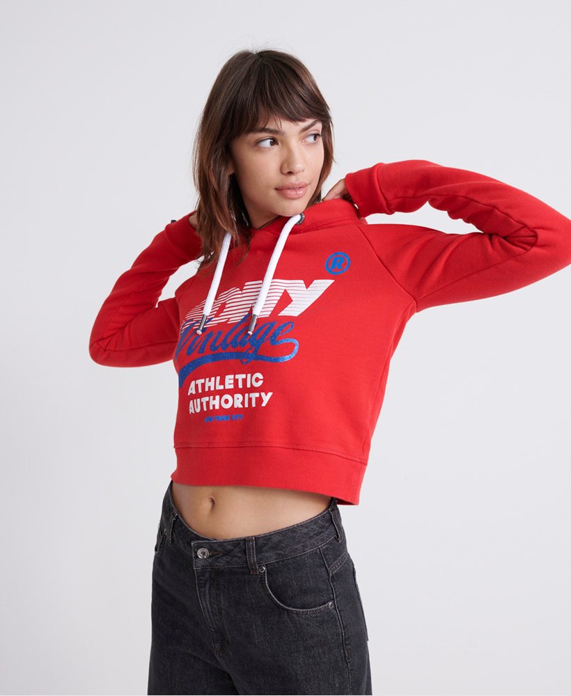 Superdry best sale cropped hoodie