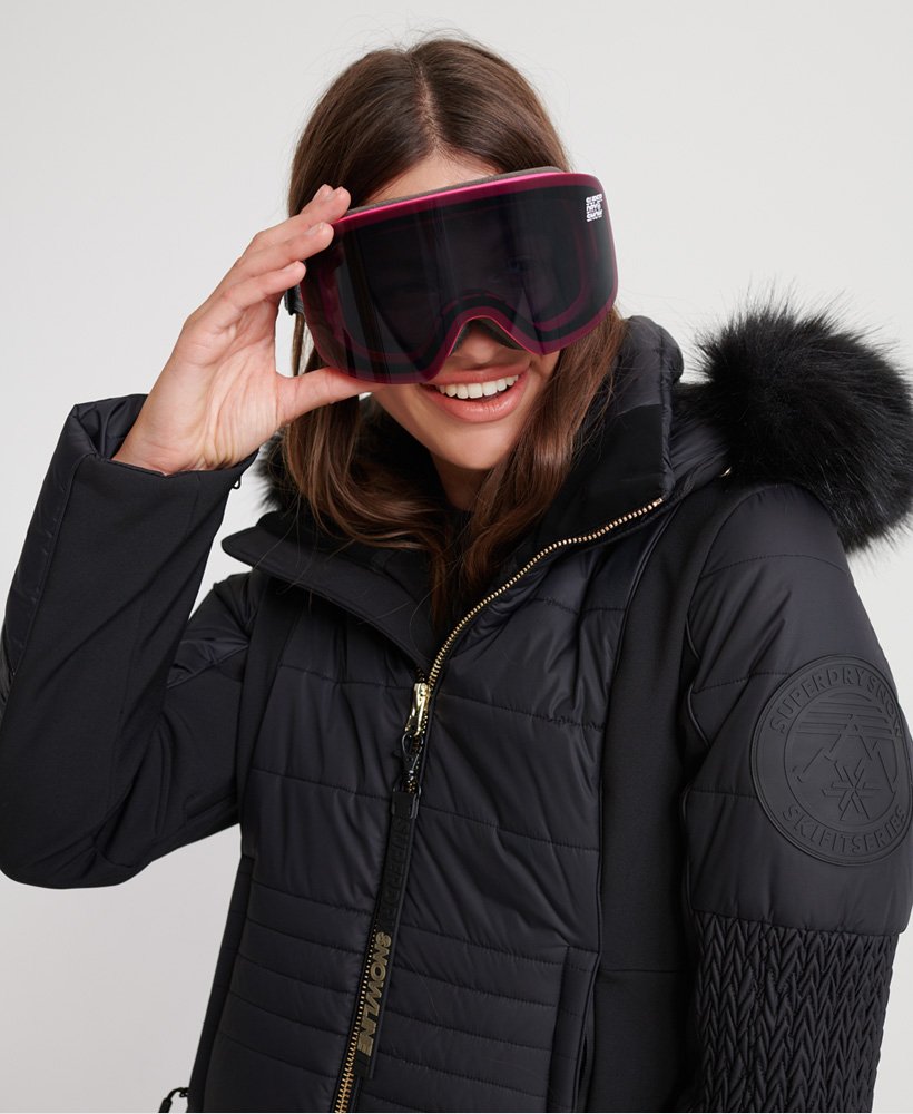 Mujer – Gafas de nieve Slalom en Rosa Flúor Superdry ES