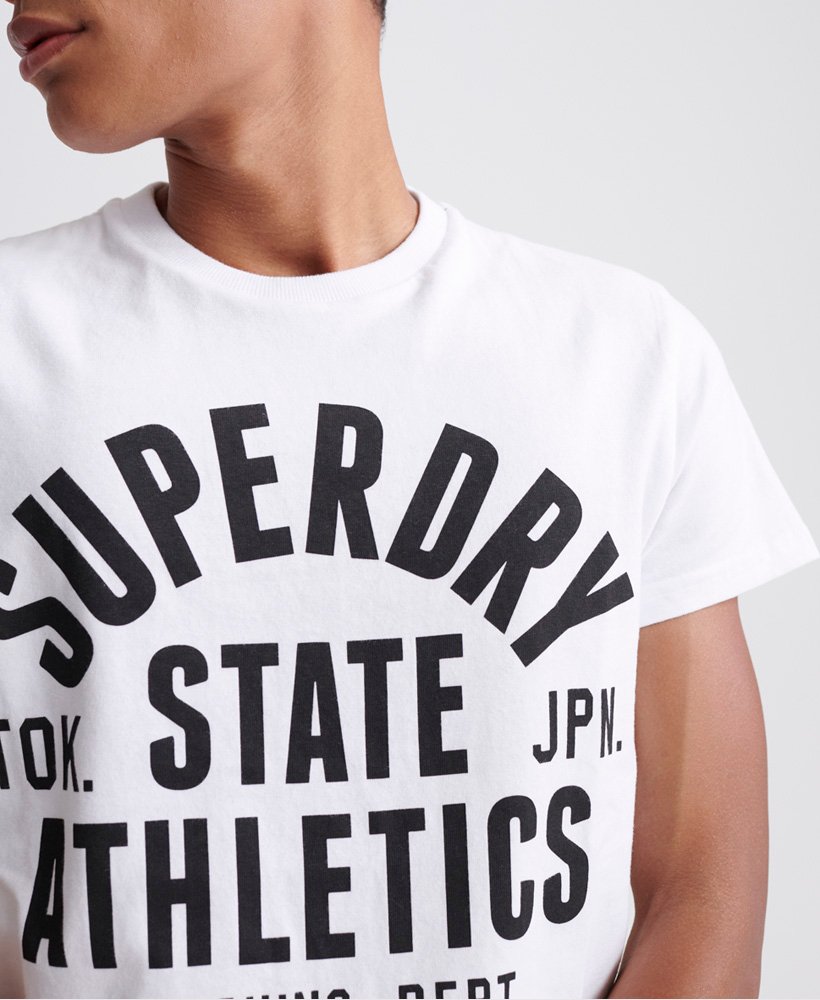 Superdry Athletics T Shirt 2XL Red Spirit Of Japan Sports Label