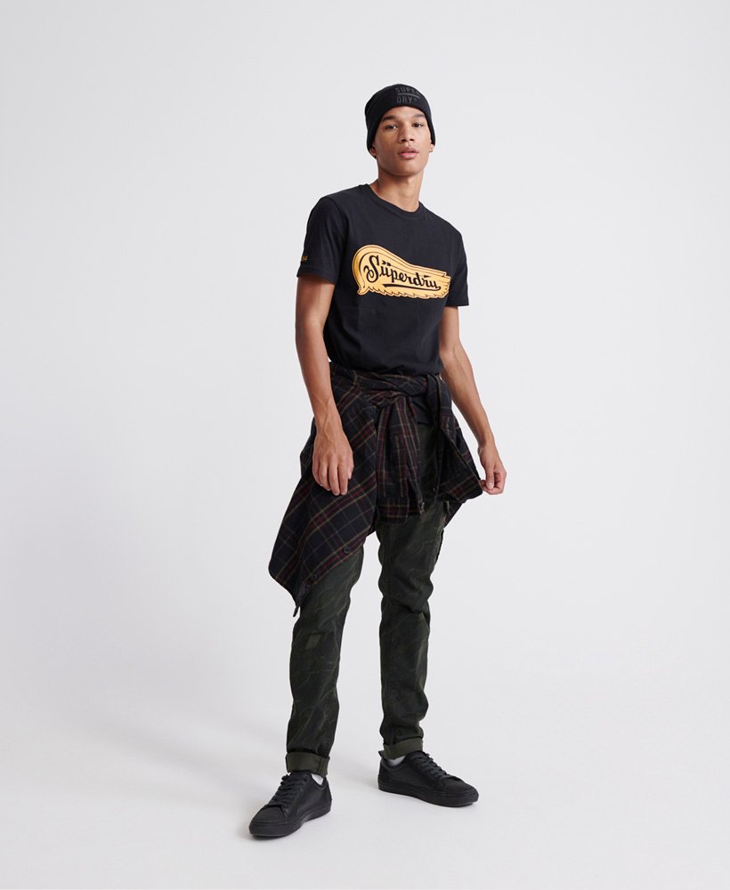 Superdry Merch Store Band T skjorte Herre T skjorter Superdry Merch Store Band T skjorte Herre T skjorter
