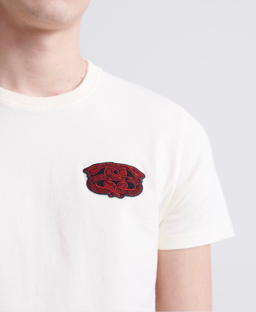 Superdry Merch Store Patch T skjorte Herre T skjorter Superdry Merch Store Patch T skjorte Herre T skjorter