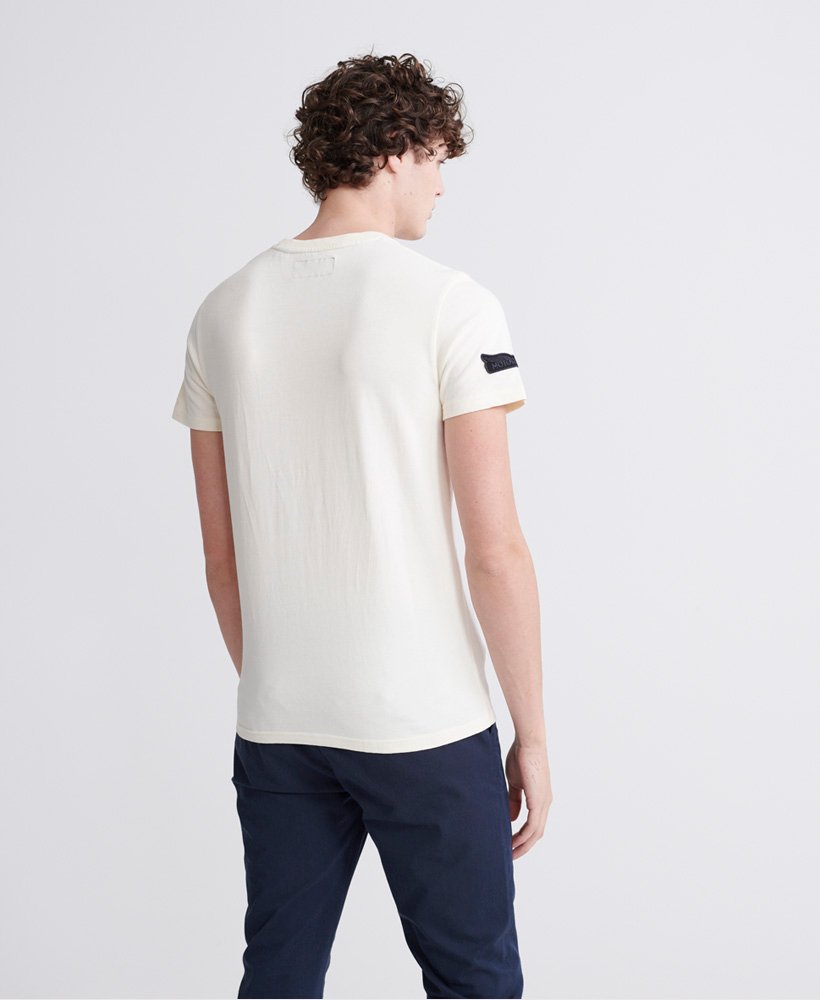 Superdry Merch Store Patch T skjorte Herre T skjorter store skjorter til menn