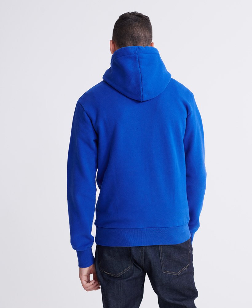 Mens - Blueprint Hoodie in Regal Blue | Superdry