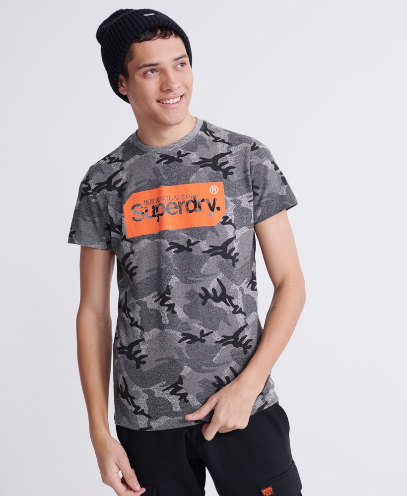 Superdry Mens Premium Goods Camo T-Shirt 
