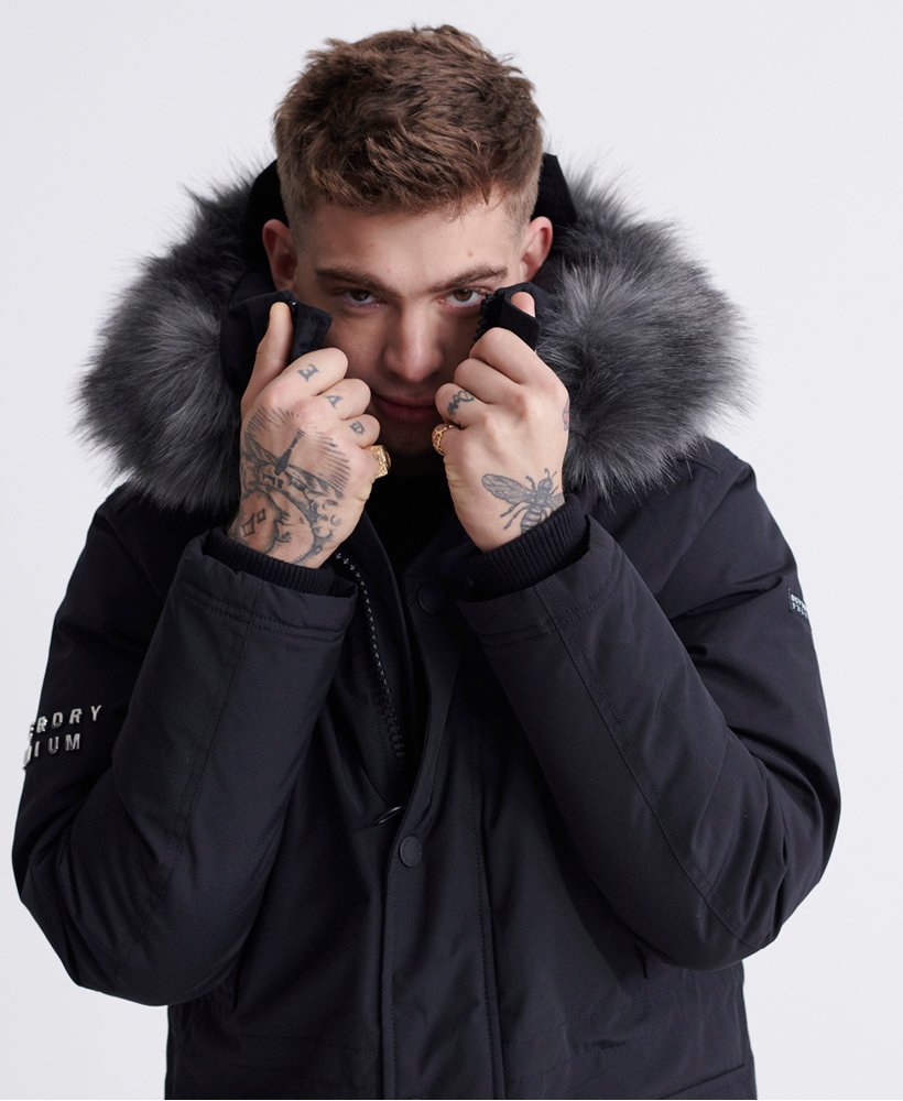 superdry parka en duvet waterproof premium ultimate