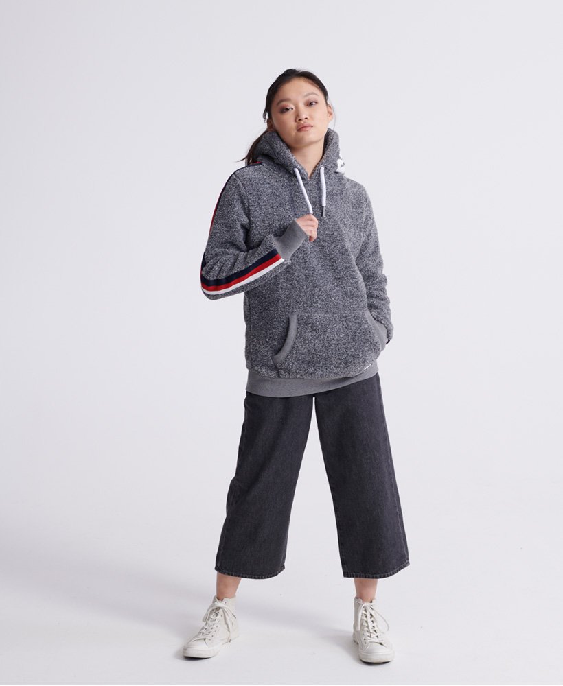 Superdry polar label retrosport hoodie sale