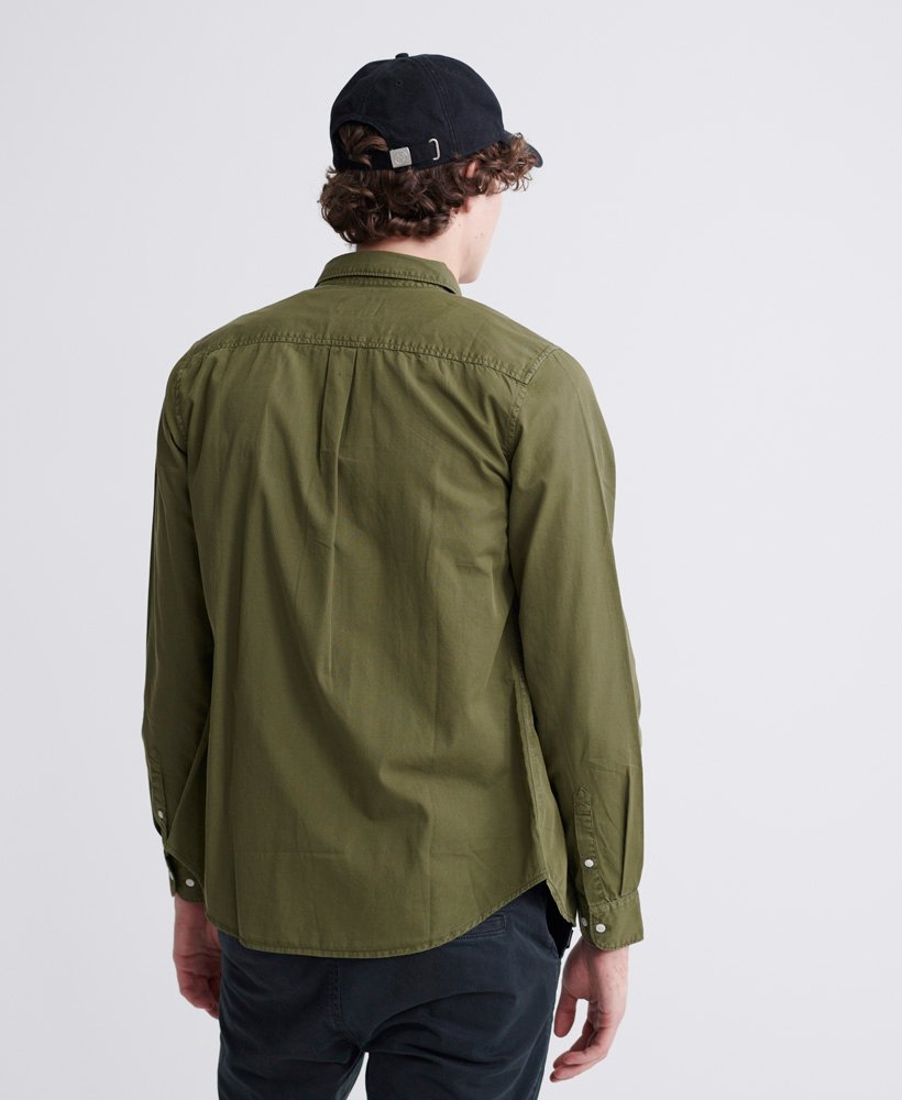 Bass Creek Outfitters Chemise Boutonnée à Manches Longues Pour Homme – Chemise De Travail En Sergé Ignifuge Pour Homme (tailles : M-XXL), Kaki, TT-Grand