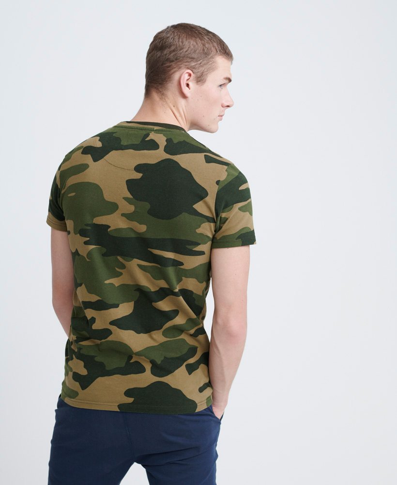 Mens - Dry Graphic Camo T-Shirt in Camo 