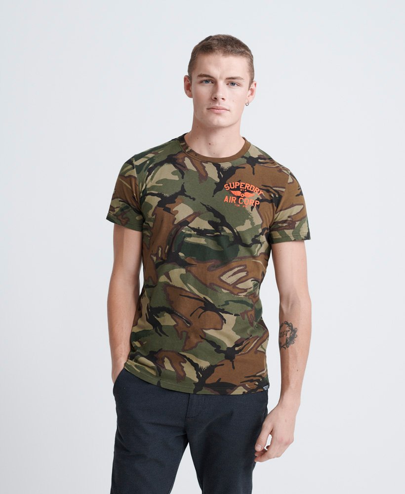 Superdry Dry Graphic Camo T-Shirt - Men 