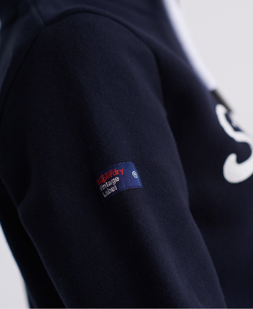 Womens - Vintage Uni Hoodie in Eclipse Navy | Superdry UK