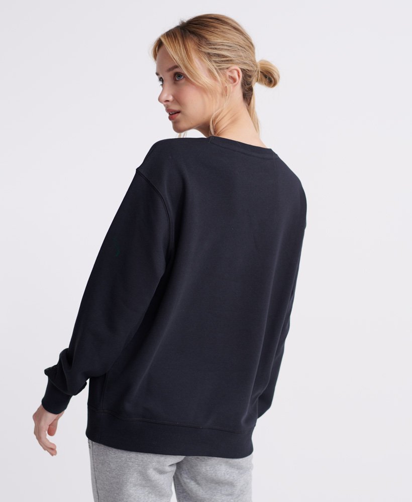 Damen-Sweatshirt mit Rundhalsausschnitt und langen Ärmeln in weiter Passform main image 1