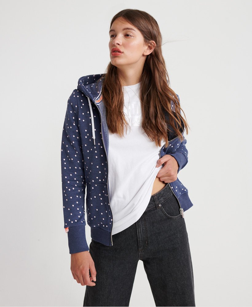 Superdry polka deals dot hoodie