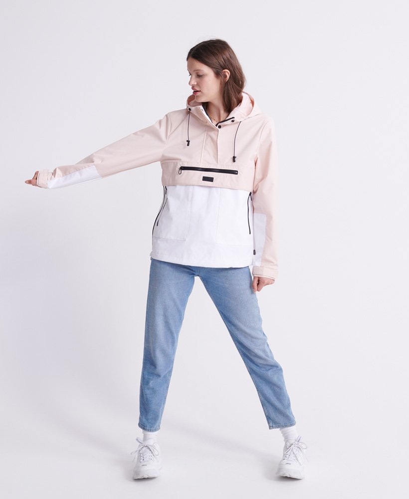 Superdry Womens Overhead Coat Superdry Essentials Overhead