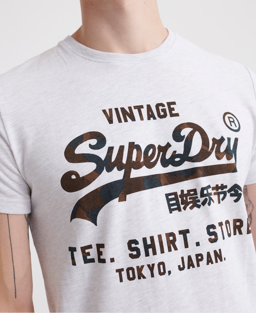 Superdry Herren T-Shirt VL INFILL T-SHIRT STORE TEE 
