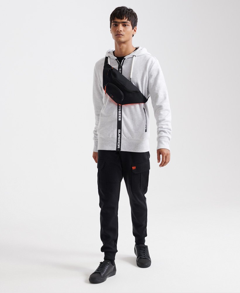 Nike Men's Sportswear Trend Fleece Crew Black White - urbanAthletics