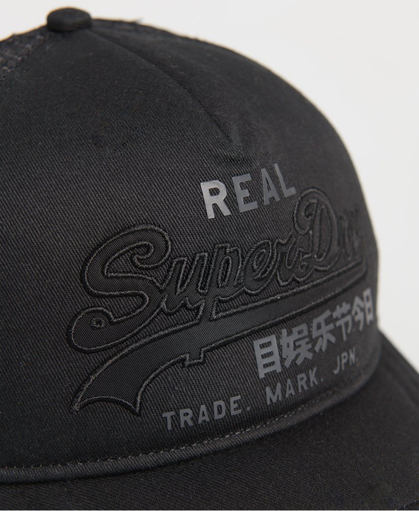 - Trucker Superdry Vintage Mens Hats Logo Men\'s Cap