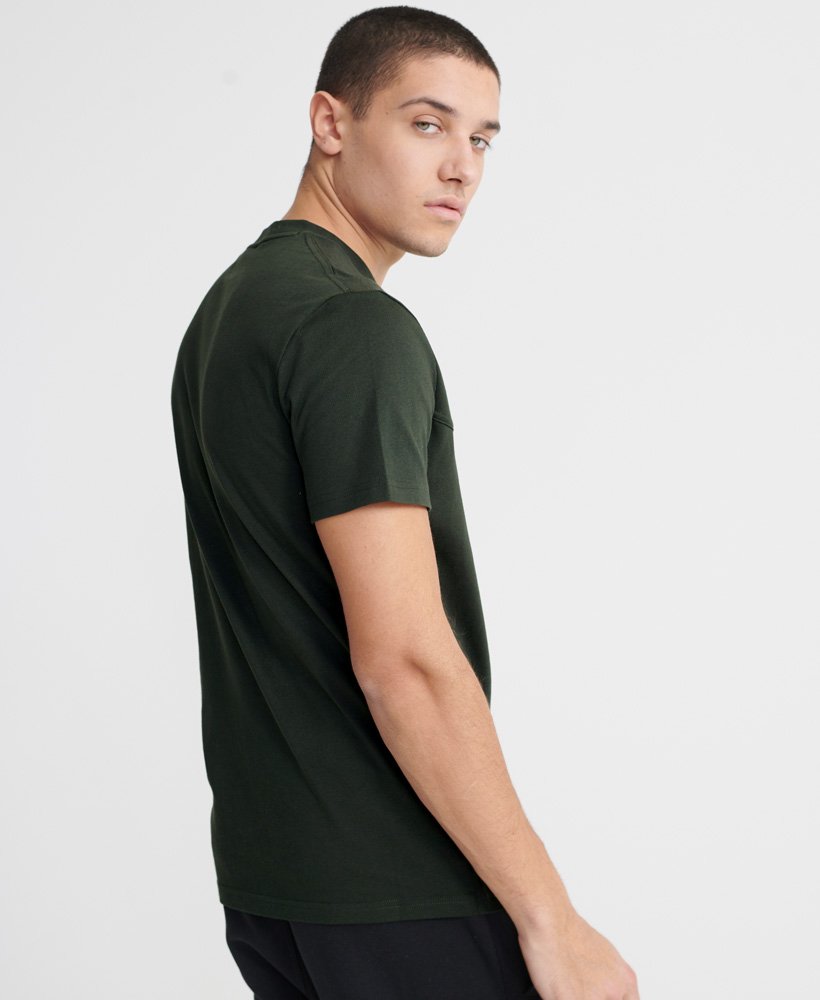 Mens - Urban Tech Nylon Pocket T-Shirt in Surplus Goods Olive | Superdry UK