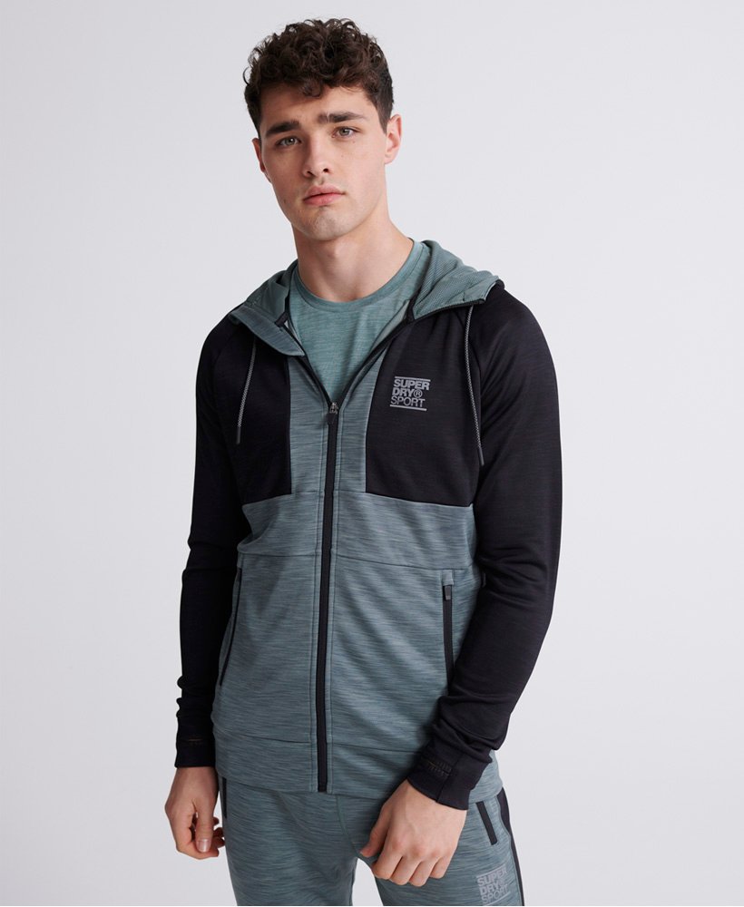 training zip hoodie