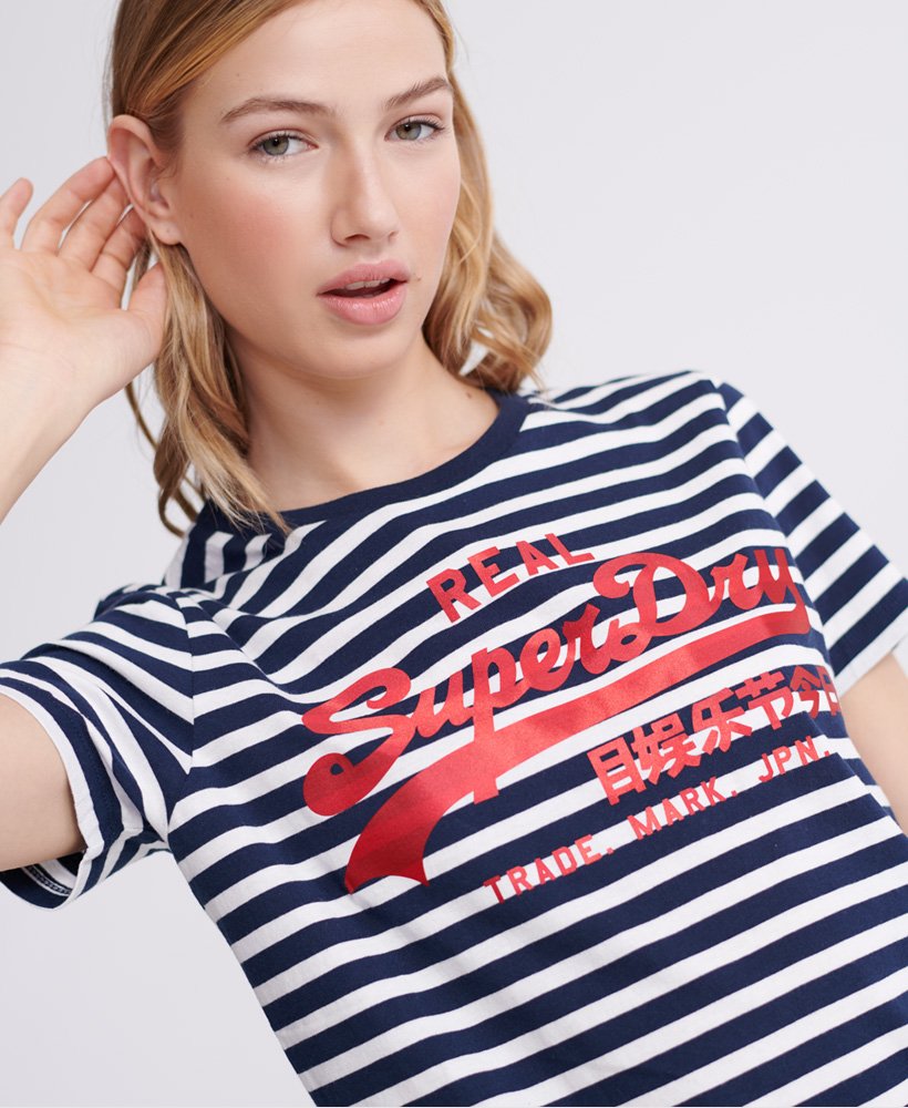 vintage striped shirt womens