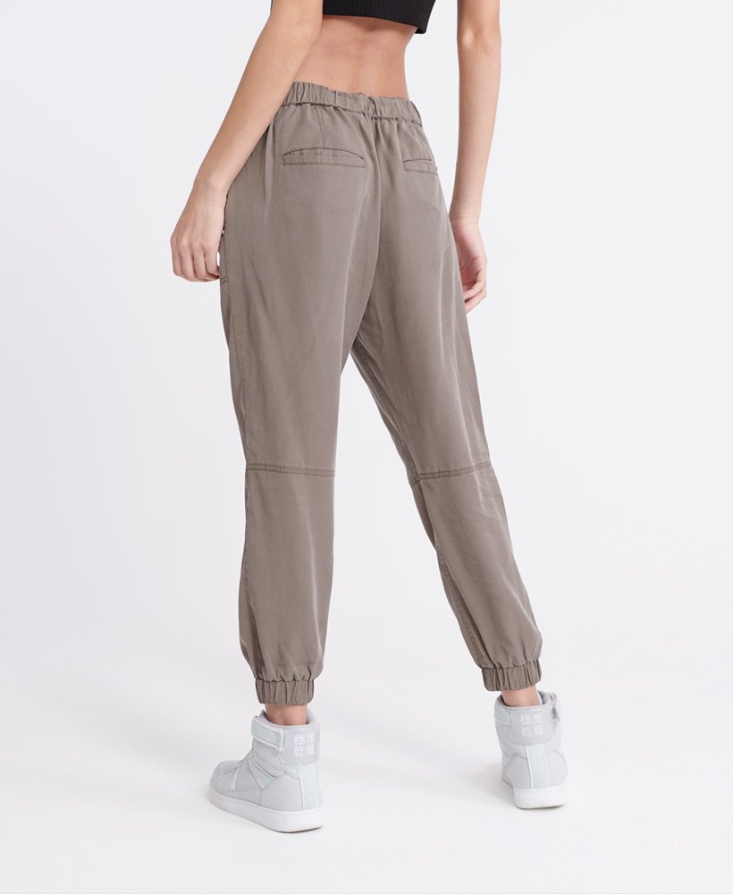 Womens - Sonoran Tencel Joggers in Bungee Cord | Superdry